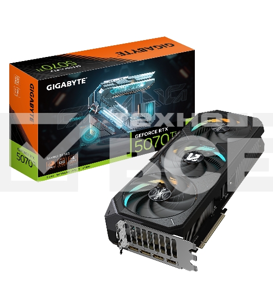 Видеокарта Gigabyte GV-N507TGAMING OC-16GD 1.0 NV RTX 5070TI 16Gb 256bit GDDR7 2805/28000/HDMI