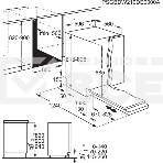 Встраиваемая посудомоечная машина Electrolux EEG68600W, черный, 59.6 см, 14 компл., 43 дБ, класс A, фото7