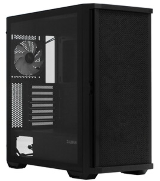 Компьютерный корпус ZALMAN Z10 PLUS, ATX, черный, WINDOW, 2x3.5', 2x2.5', 2xUSB 3.0, 1xUSB 3.1 Type-C, FRONT 3x140мм ARGb, REAR 1x120мм ARGb