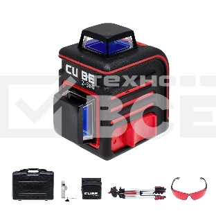 Уровень лазерный ADA Cube 2-360 Ultimate Edition20(70)м ±3/10мм/м ±4° лазер2