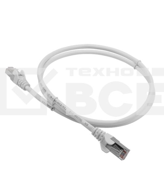 Патч-корд LANMASTER LSZH FTP кат.5e, 10 м, серый