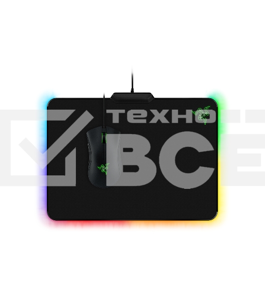 Игровой коврик для мыши Razer Firefly V2 Razer Firefly V2 - Hard Surface Mouse Mat with Chroma - FRML Packaging