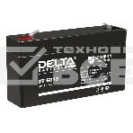 Батарея Delta DT 6012 (6V, 1.2Ah), фото 1