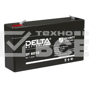 Батарея Delta DT 6012 (6V, 1.2Ah)