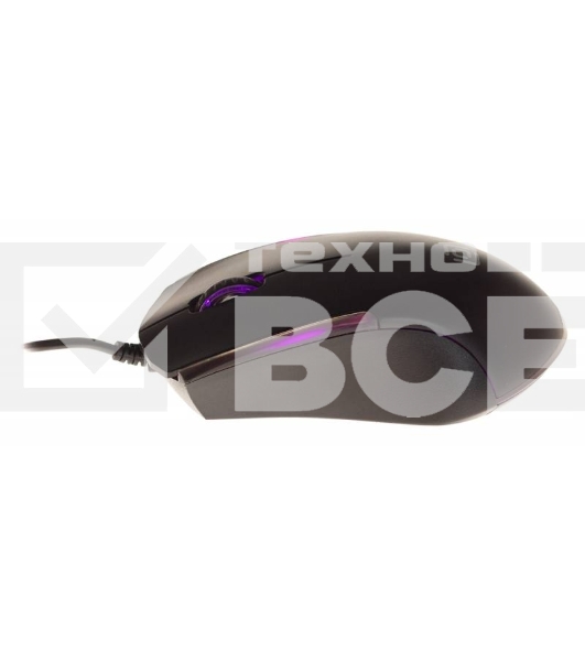 Мышь проводная Oklick 245M черный, 1000 dpi, USB, кнопки - 3