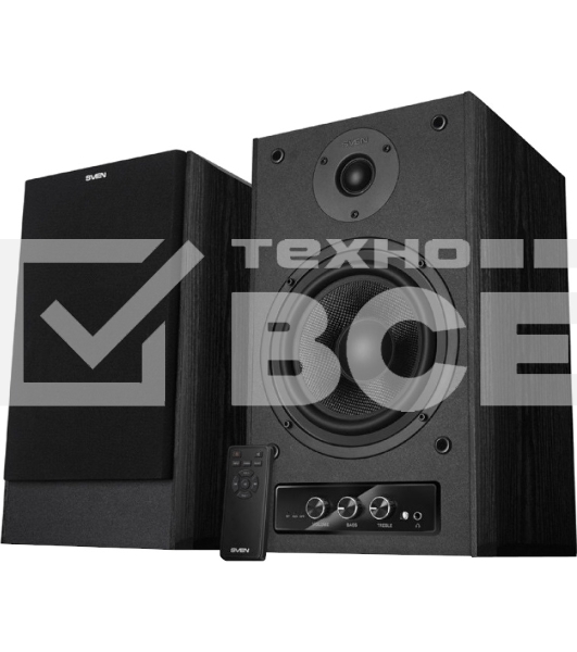 Колонки SVEN АС MC-30, черный (200 Вт, Bluetooth, пульт, Optical)