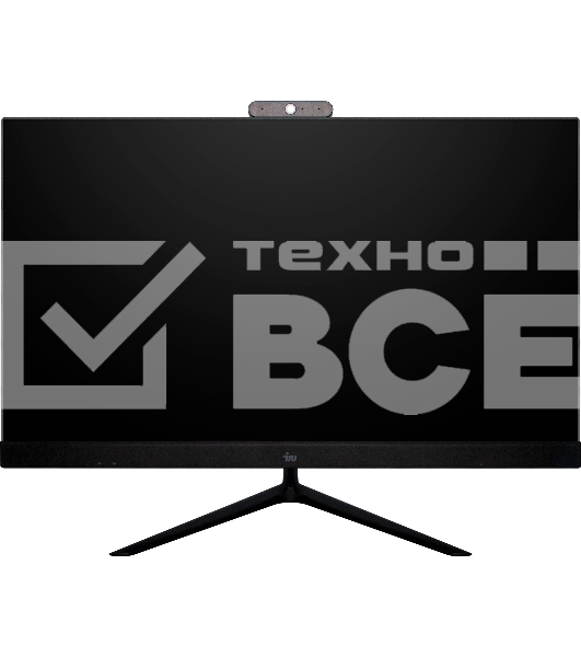 Моноблок IRU Агат 315 23.8' Full HD i5 10400 (2.9) 8Gb SSD512Gb UHDG 630 Free DOS GbitEth WiFi BT 120W клавиатура мышь Cam черный 1920x1080 (RUS)