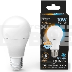 Лампа светодиодная LED A60 E27 10Вт 2700К/4100К CTC Gauss 102502110-T, фото2