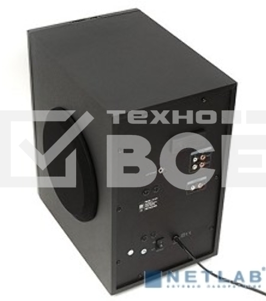 Колонки Dialog Progressive AP-230 BLACK {акустические колонки 2.1, 35W+2*15W RMS, Bluetooth, USB+SD reader}