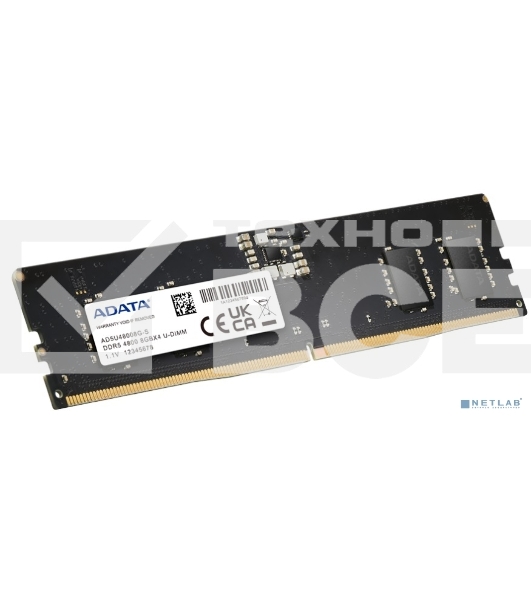 Оперативная память ADATA, DDR5, 32GB (1x32GB), 4800MHz, CL40, UDIMM