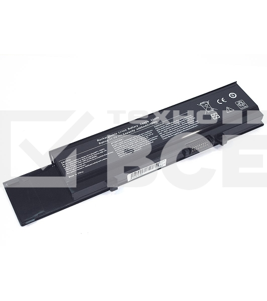 Аккумуляторная батарея для ноутбука Dell V3400 11.1V 5200mAh черный OEM