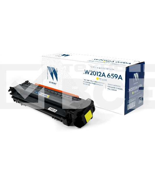 Картридж лазерный NVP совместимый NV-W2012A 659A Yellow для HP Color LJ M856/MFP M776 (13000k)