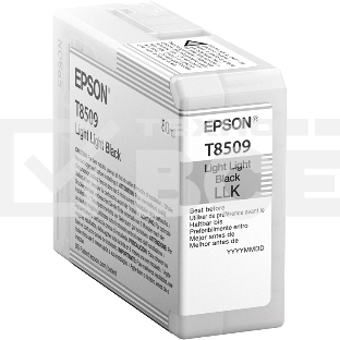 Картридж струйный EPSON T8509 светло-серый (80 мл.) для SureColor SC-P800