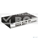 Коммутатор D-Link Gigabit Smart Switch with 16 10/100/1000Base-T ports and 4 Gigabit MiniGBIC (SFP) ports, фото5