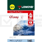 Фотобумага Lomond 0102095 A4/140г/м2/50л./белый глянцевое/глянцевое для струйной печати, фото2
