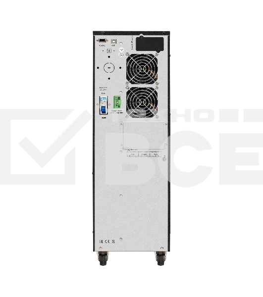 Источник бесперебойного питания On-line ExeGate PowerExpert TL-575-10kVA.192V.LCD.AVR.T.USB.RS232.SNMP <10000VA/10000W, On-Line, PF=1, LCD, клеммы, RS232, USB, SNMP-slot, встроенные батареи 12V 7.2Ah - 16шт, возможность подключения до 4 внешних батарейных