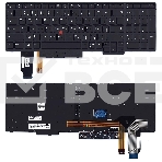 Клавиатура для ноутбука Lenovo ThinkPad T15 черная с подсветкой, фото3