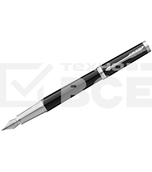 Ручка перьевая Parker Ingenuity Core F570 (2181994) Black СT F сталь нержавеющая подар.кор.