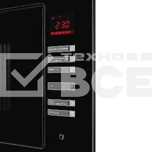 Встраиваемая микроволновая печь Kuppersberg HMW 645 B, 18 л, High-Tech, 700 Вт, 8 программ, черный цвет