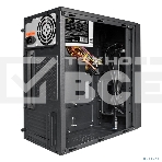 Компьютерный корпус Minitower ExeGate BAA-109U2-AAA450 (mATX, AAA450 8см, 2*USB+2*USB3.0, аудио, черный), фото3