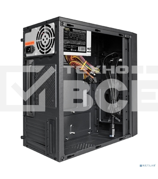 Компьютерный корпус Minitower ExeGate BAA-109U2-AAA450 (mATX, AAA450 8см, 2*USB+2*USB3.0, аудио, черный)