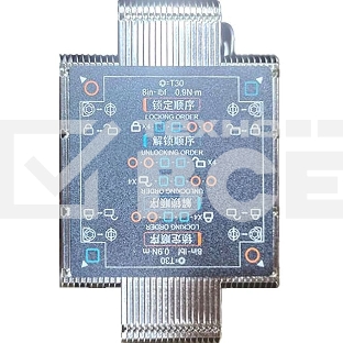 Радиатор Gooxi 2U4HP-T027-GP coolers for AMD motherboards,TDP =280W