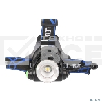 Фонарь Ultraflash налобный с аккумулятором E1336 3,7В, черный, 1LED, 4 Ватт, фокус, 2 ак 4 реж, сенсор, бокс, фото10