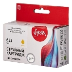 Картридж струйный Sakura CZ112AE (№655 Yellow) для HP, желтый, 11 мл., 600 к., фото5