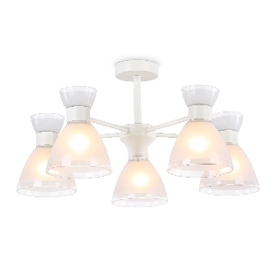 Светильник Ambrella light TR3179/5 WH белый E27/5 max 40W D570*280