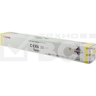 Картридж лазерный CANON C-EXV30 желтый (54000 стр.) для Canon imageRUNNER C9000, C9060, C9065, C9070