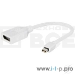 Переходник Gembird Переходник miniDisplayPort - DisplayPort,  20M/20F, длина 16см, белый (A-mDPM-DPF-001-W), фото2