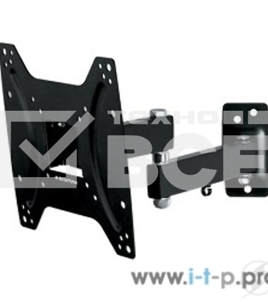 Крепеж Kromax OPTIMA-204 черный {Кронштейн для LED/LCD телевизоров 15