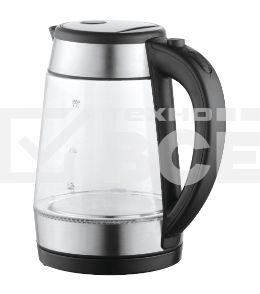 Чайник Maunfeld MGK1710GS стекло прозрачное