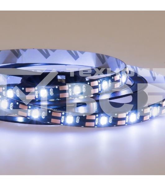 Лента LED с USB коннектором 5 В, 8 мм, IP65, SMD 2835, 60 LED/m, цвет свечения белый (6500 K)