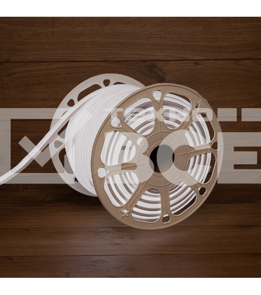 Гибкий неон LED SMD, форма – D, 16х16 мм, белый, 120 LED/м, бухта 50 м