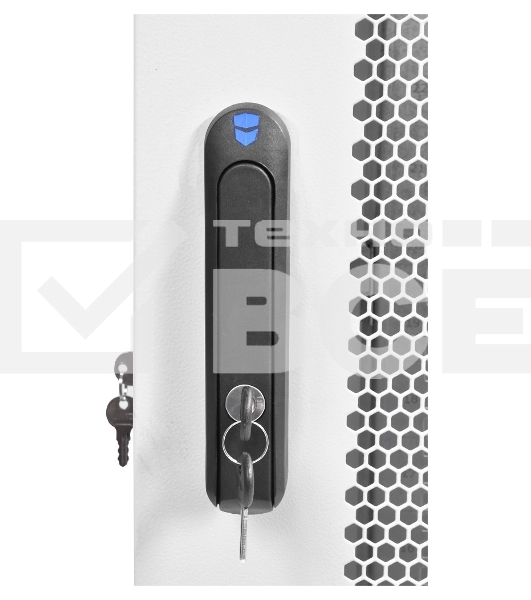 Шкаф телекоммуникационный напольный 42U (600x800) дверь перфорированная 2 шт. (3 места), [ ШТК-М-42.6.8-44АА ]