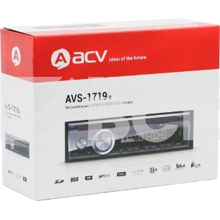 Автомагнитола ACV AVS-1719B 1DIN 4x45Вт