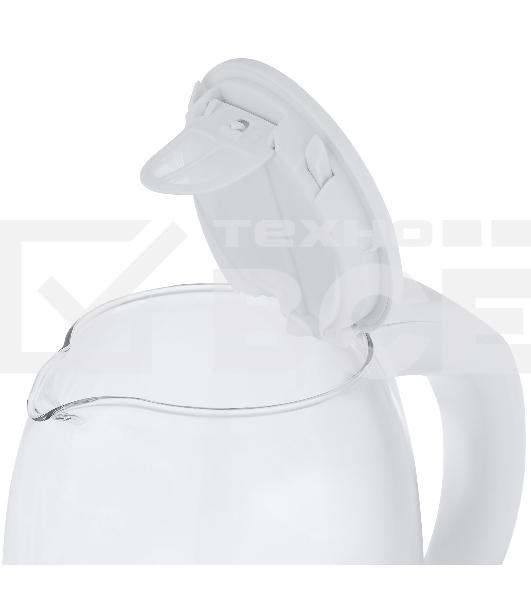 Чайник электрический Starwind SKG4215 1.7л. 2200Вт белый (корпус: стекло)