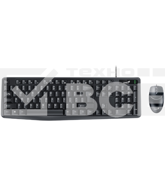 Комплект проводной Genius Smart КМ-170 клавиатура+мышь USB