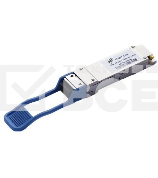 Модуль оптический Future Technologies FT-QSFP28 LR4 Модуль оптический FT-QSFP28 LR4 (100Gb, SM,10km, LAN-WDM, LC, DDM)