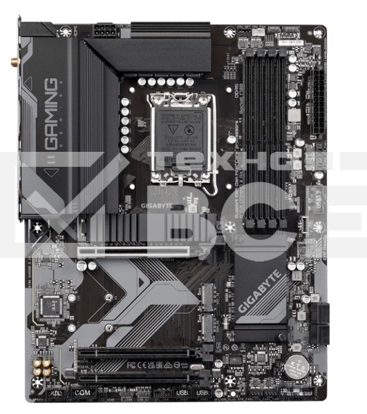 Материнская плата Gigabyte B760 GAMING X AX, LGA 1700, Intel B760, 4xDDR5, 4xSATA, 3xM.2, 1xPCI-E 4.0 x16, 2xPCI-E 3.0 x1, 1xHDMI, 1xDP, 1x 2.5Gb LAN, 1xUSB 3.2 Gen 2, 1xUSB 3.2 Gen 1, 5xUSB-A 2.0, 6x3.5 мм, 7.1, ATX