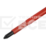 Отвертка диэлектрическая Сибртех PH2 x 100 мм, до 1000 В, двухкомпонентная рукоятка, фото5