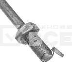 Миксер для строительных смесей, 160х600мм, хвостовик М14 Сибртех, фото3