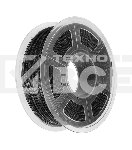 Филамент NVPrint PLA Twinkling Black для 3D печати диаметр 1.75мм  длина 330 метров  масса 1 кг