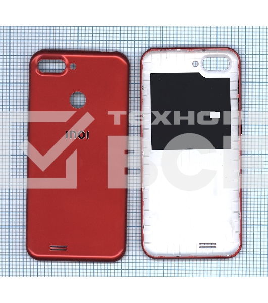 Задняя крышка для Inoi 5I Lite красная
