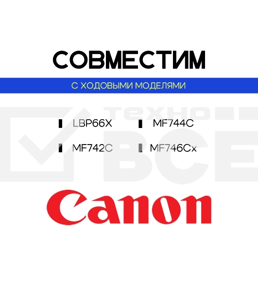 Картридж Sakura 055BK (3016C001) для Canon LBP66x/MF742C/MF744C/MF746Cx, черный, 2300 к. (чип без счетчика копий)