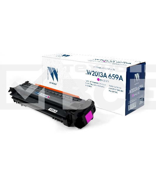 Картридж лазерный NVP совместимый NV-W2013A 659A Magenta для HP Color LJ M856/MFP M776 (13000k)