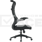 Кресло компьютерное Cactus CS-MC505-BK черный, сиденье черный, сетка/ткань, крестов. пластик, фото4