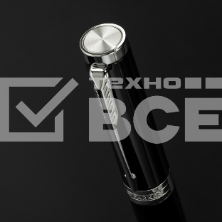 Ручка перьевая Parker Ingenuity Core F570 (2181994) Black СT F сталь нержавеющая подар.кор.