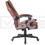 Кресло руководителя Бюрократ T-9950MSG-F/BROWN-PU, фото3